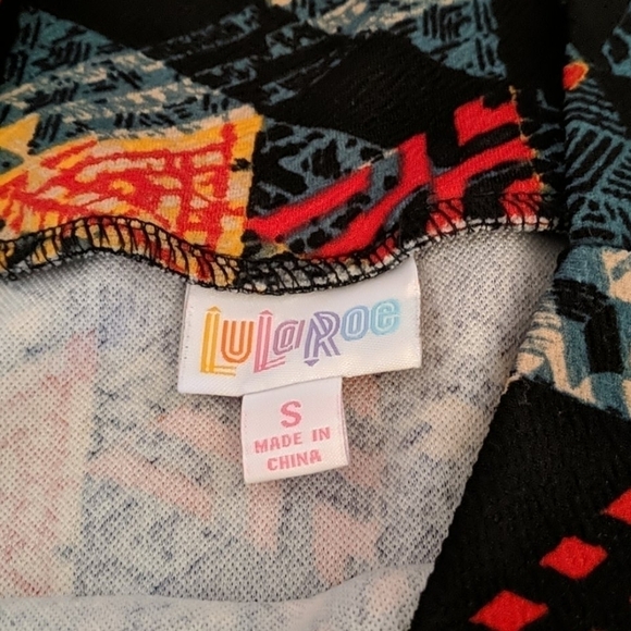 Geometric Patterned Cassie LuLaRoe Bodycon Skirt Size Small - Picture 3 of 6